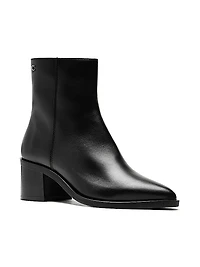 Julieta 65MM Leather Booties
