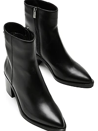 Julieta 65MM Leather Booties