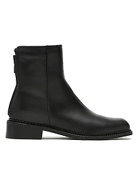 Selina Waterproof Leather Ankle Boots