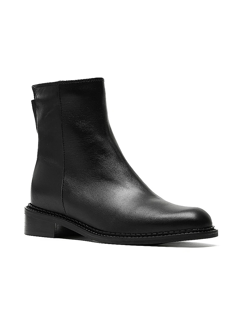 Selina Waterproof Leather Ankle Boots