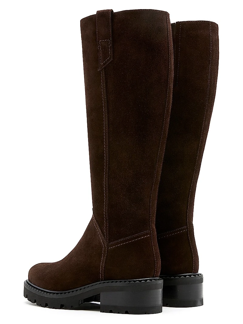 Cyrus 45MM Suede Knee-High Boots