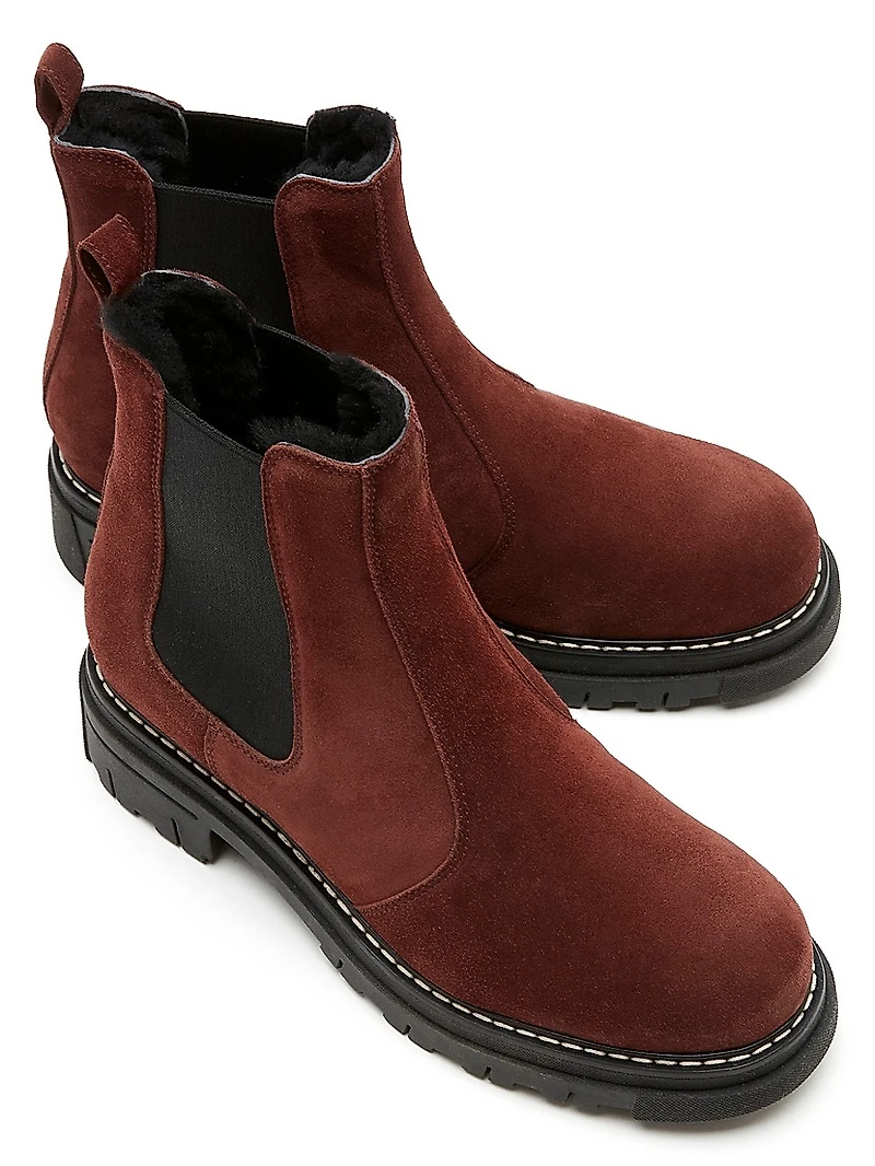 Dave 40MM Suede Chelsea Boots