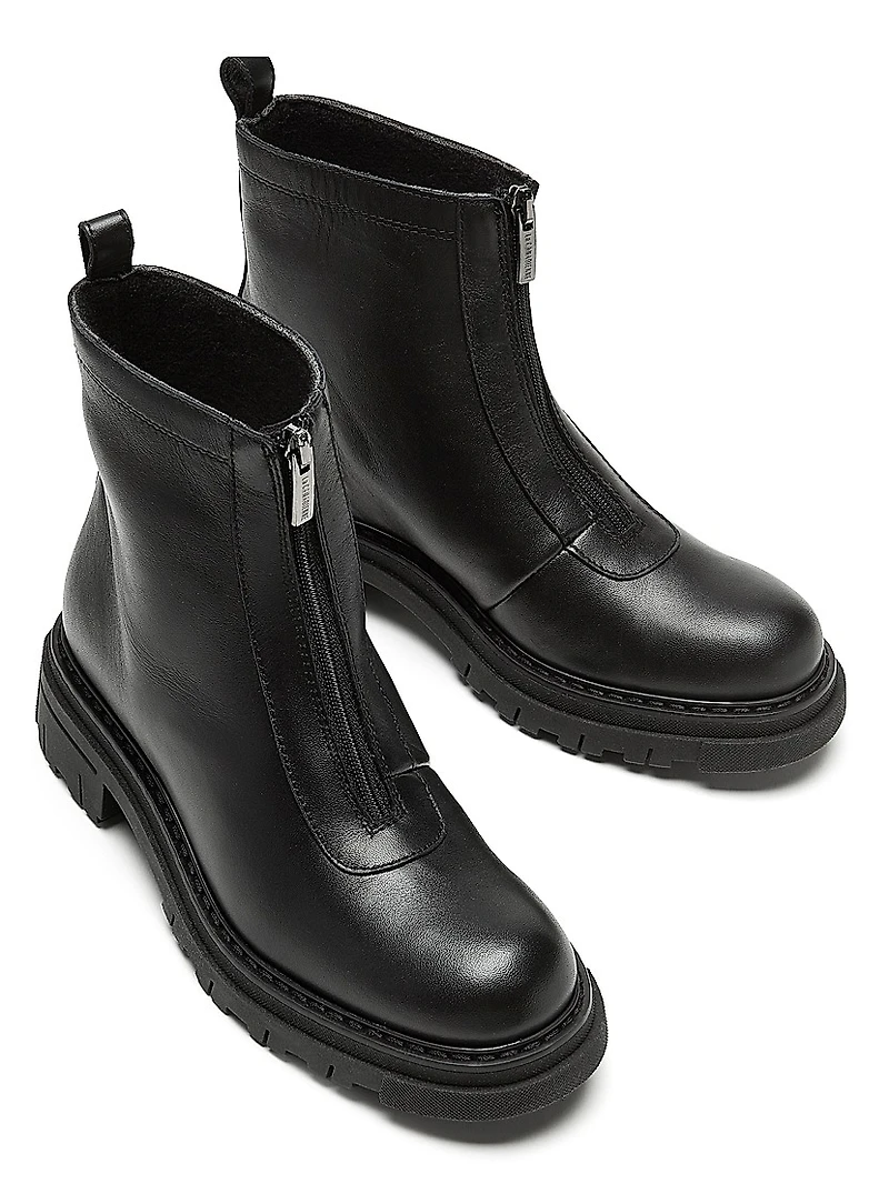 40MM Leather Waterproof Booties