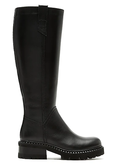 Cyrus 45MM Leather Knee-High Boots
