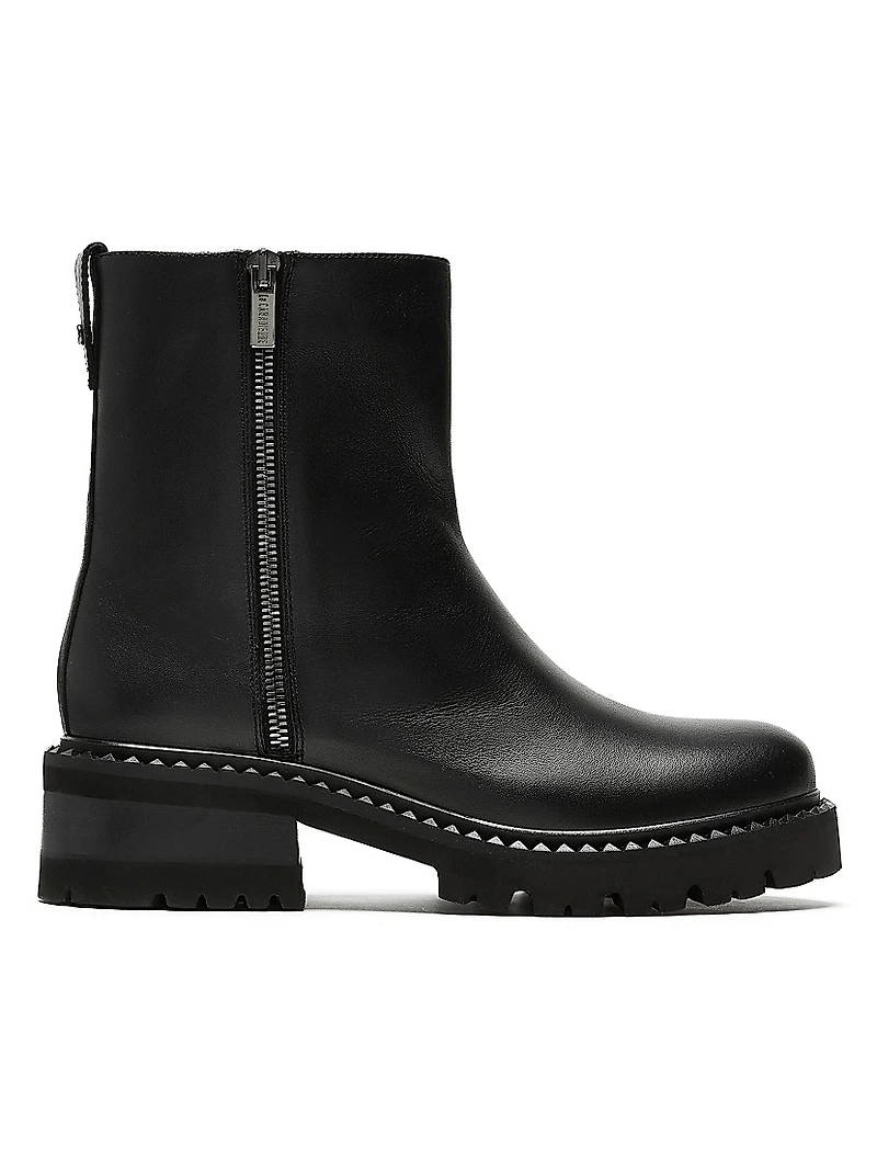 45MM Leather Booties