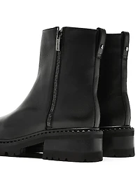 45MM Leather Booties