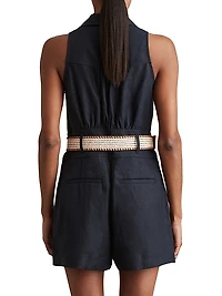 Anjie Linen Romper