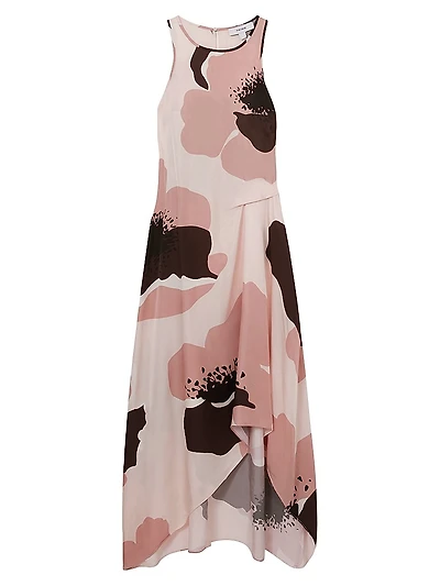 Michalie Floral Midi-Dress