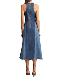 Wilder Denim Midi-Dress