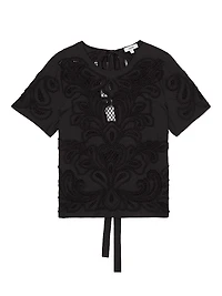 Iyla Floral Cut-Out Top