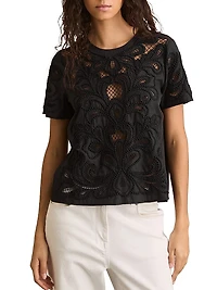 Iyla Floral Cut-Out Top