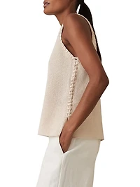 Carla Crochet Crafted Tank Top