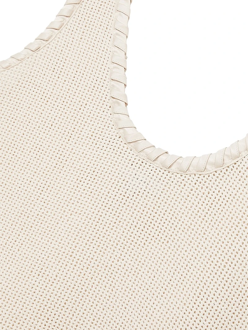 Carla Crochet Crafted Tank Top