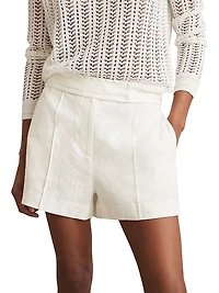Fawn Linen Shorts