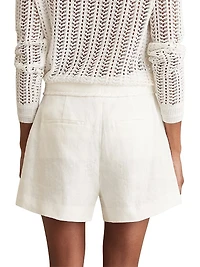 Fawn Linen Shorts