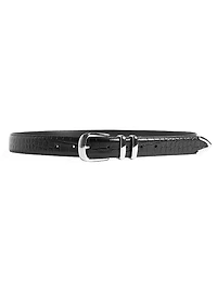 The Jordan Croc-Embossed Leather Belt