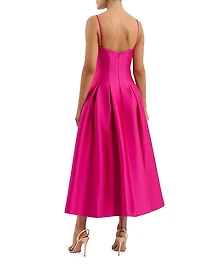 Saskia Fit & Flare Midi-Dress