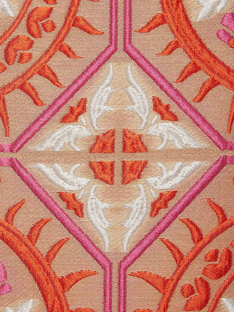 Column Dress with Feathers