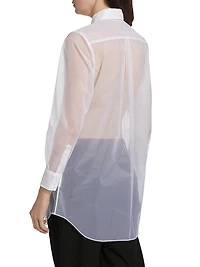 Nylon Sheer Blouse