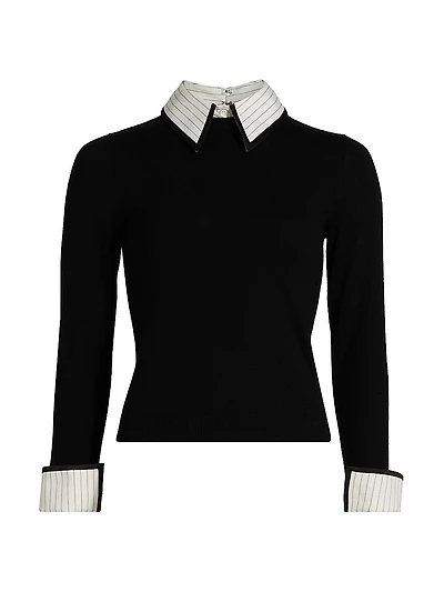 Porla Collared Sweater