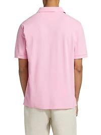 Charles Stretch-Cotton Polo Shirt