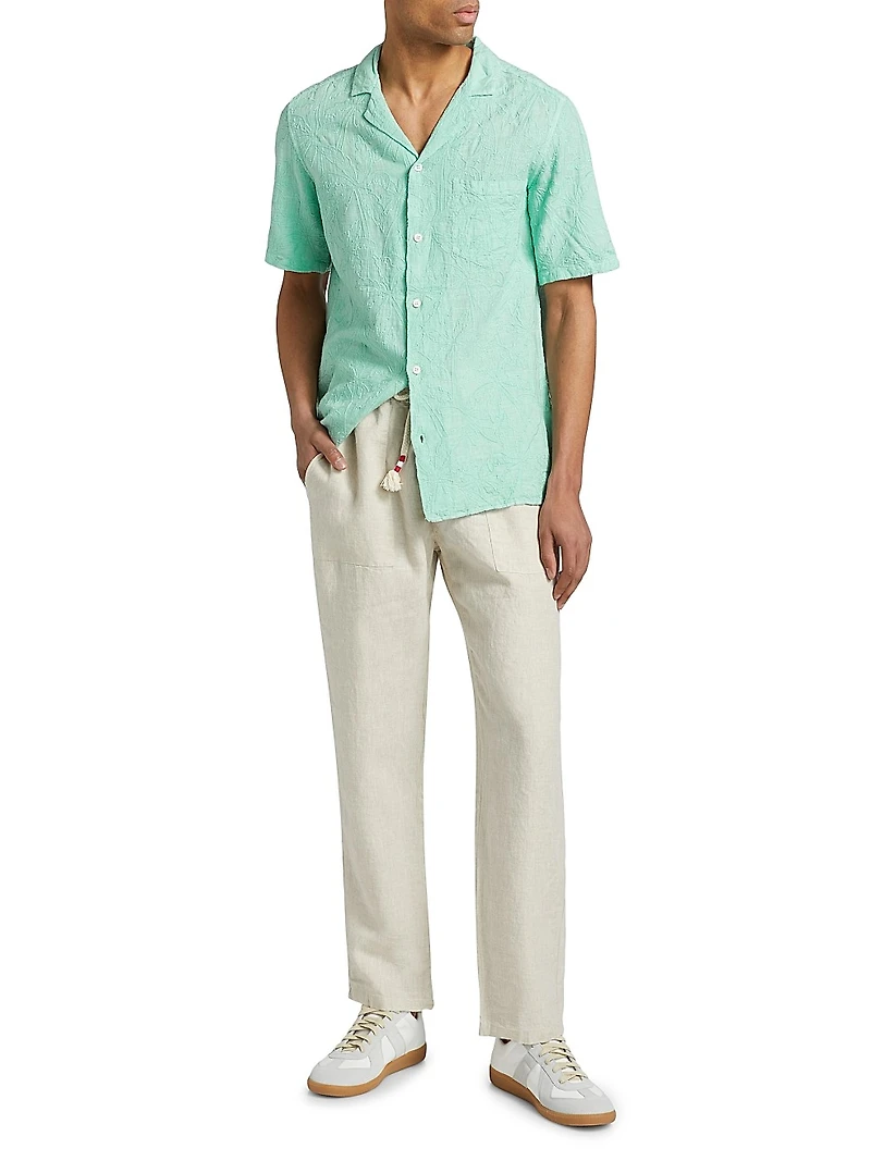 Kalea Linen Camp Shirt