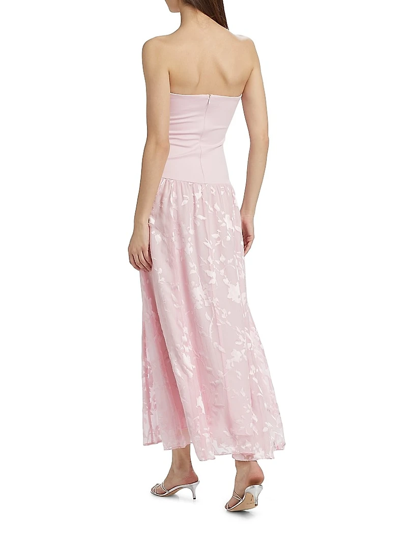 Bari Strapless Midi-Dress