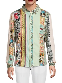 Soap Opera Striped Cotton Shirt