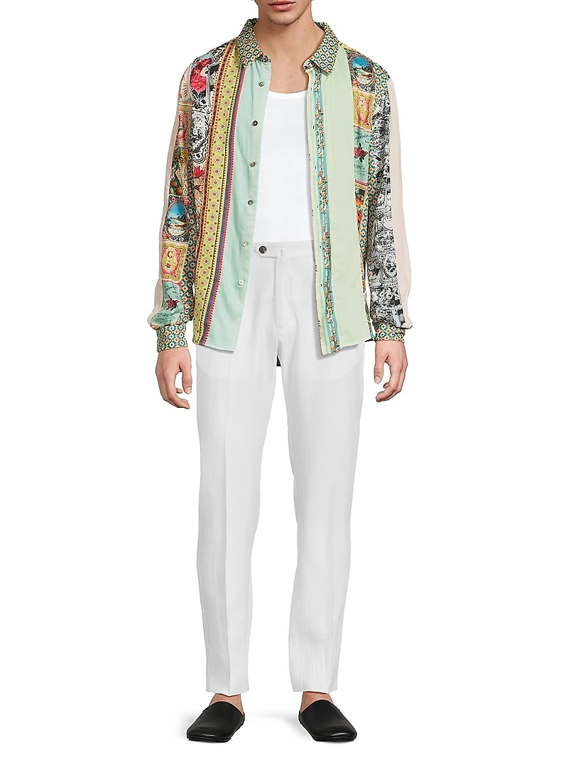 Soap Opera Striped Cotton Shirt