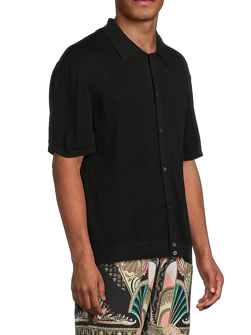 Noble Endeavours Contrast Panel Shirt