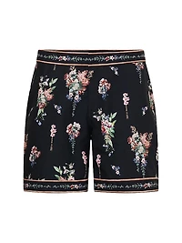 Noble Endeavours Floral Swim Shorts