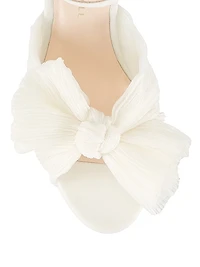 Natalia 115MM Knotted Bow Platform Sandals