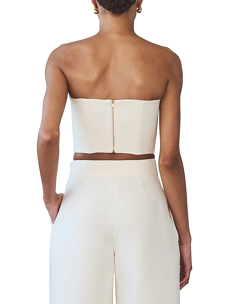 Zen Strapless Corset Top