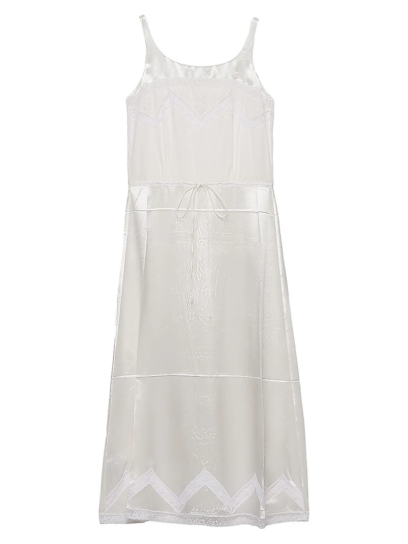 Embroidered Old Batiste Dress