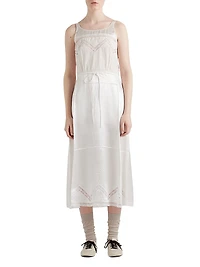 Embroidered Old Batiste Dress