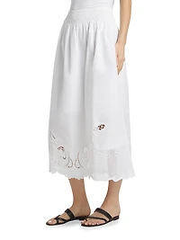 Clem Lace Midi-Skirt