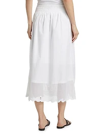 Clem Lace Midi-Skirt