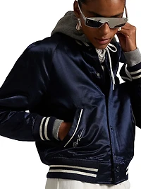 New York Yankees Satin Bomber Jacket