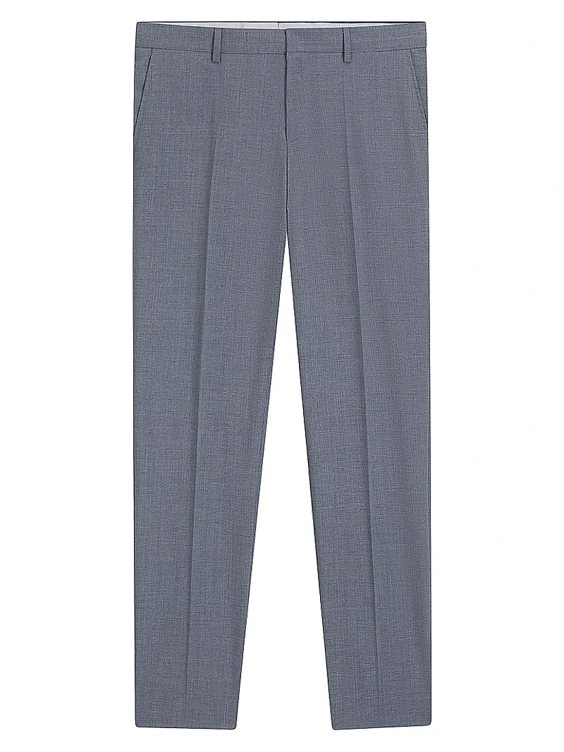 Formal Trousers a Virgin Wool Blend