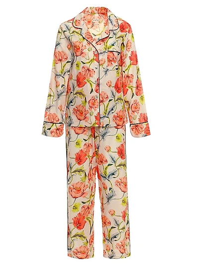 Sun-Kissed Escapes Emma Cotton Pajamas