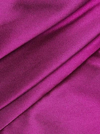 Satin Embellished Strap Trumpet Gown
