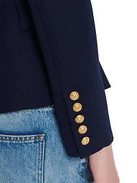 Wool Double-Breasted Jacket