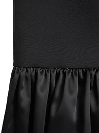 Crepe Couture Midi Skirt