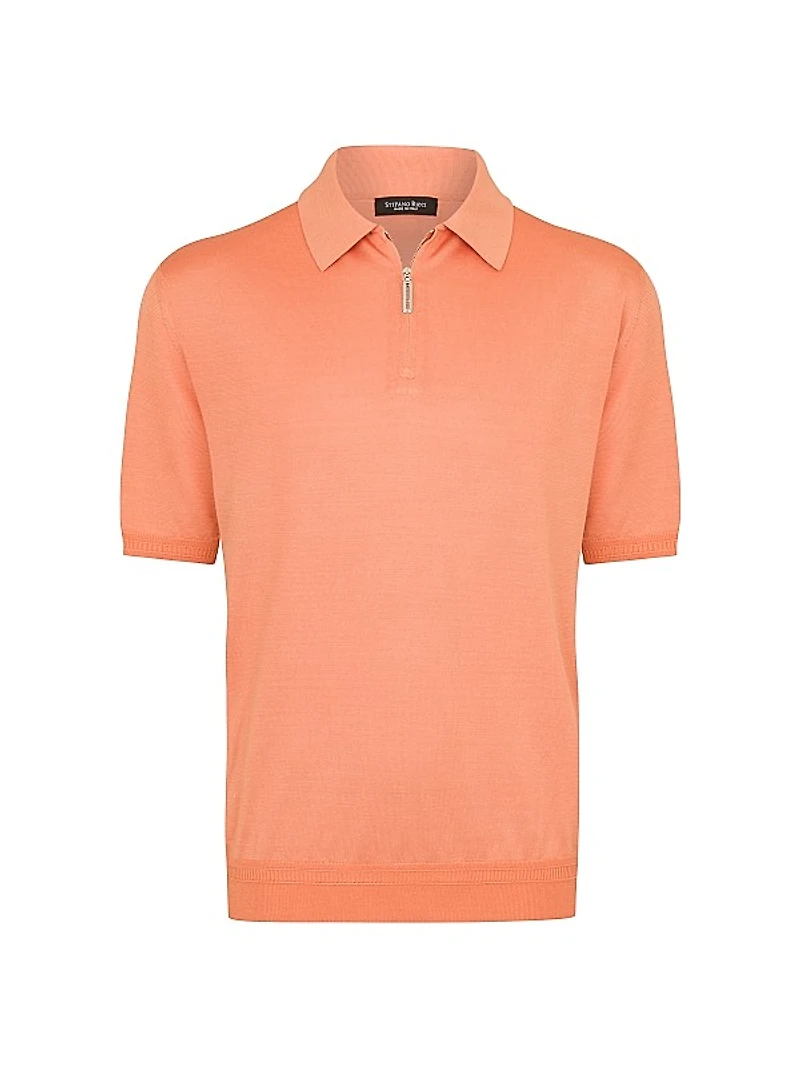 Zip Polo Shirt