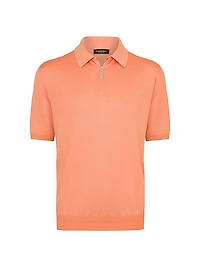 Zip Polo Shirt