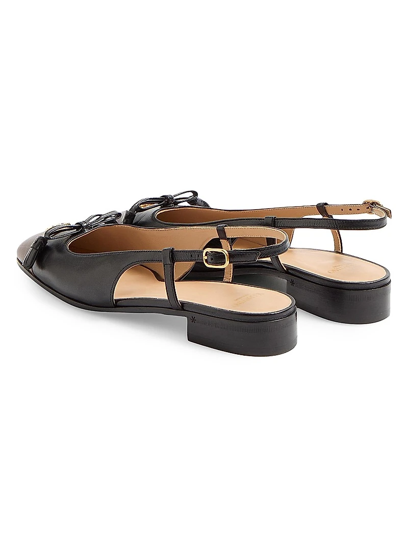 Valet Du Roi Kid Slingback Ballerinas 25MM