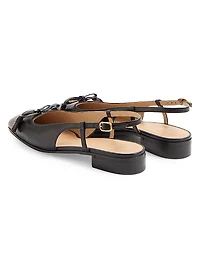 Valet Du Roi Kid Slingback Ballerinas 25MM
