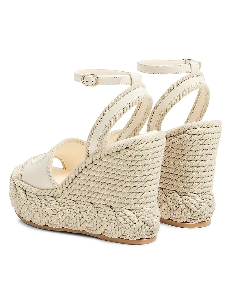 VLogo Torchon Wedge Sandals Nappa 130MM