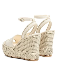 VLogo Torchon Wedge Sandals Nappa 130MM