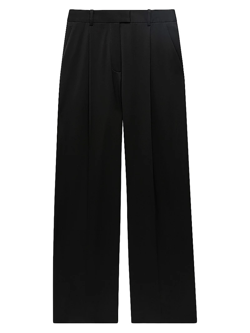 Relaxed Wide Leg Pants